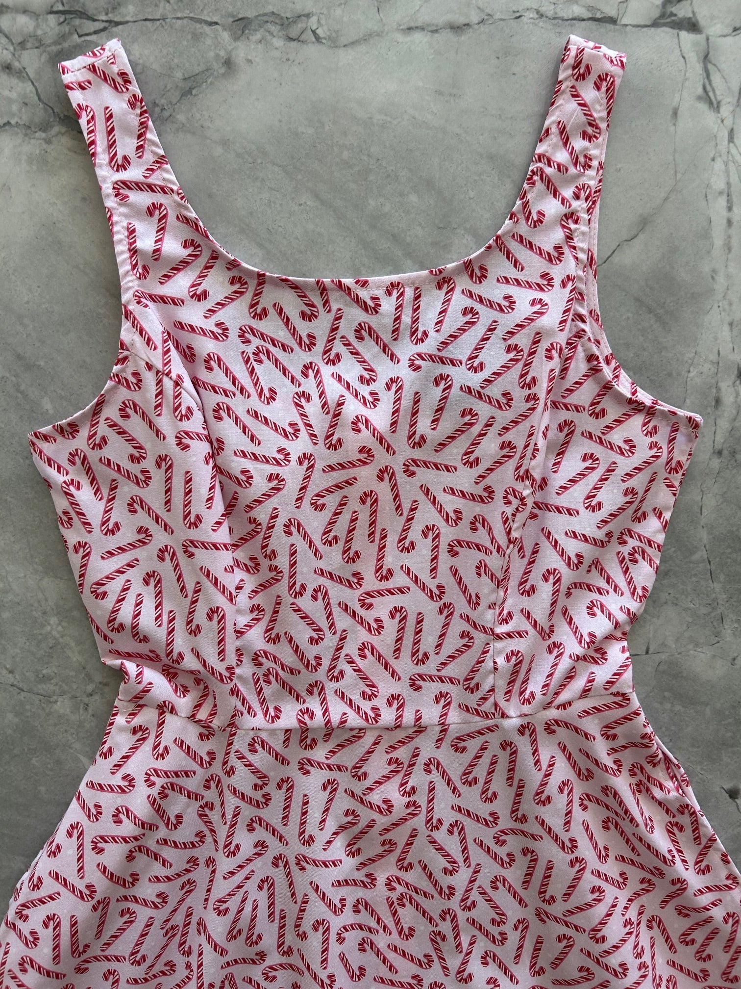 Candy Cane Skater Dress Retrolicious