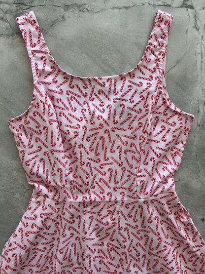 Candy Cane Skater Dress Retrolicious