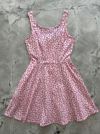 Candy Cane Skater Dress Retrolicious