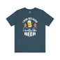 I Run Because I Really Like Beer T-Shirt The Devil's Pickle