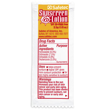 Sunscreen Pouch, 3.5 g. (.123 oz.), 1 each quakekits.com