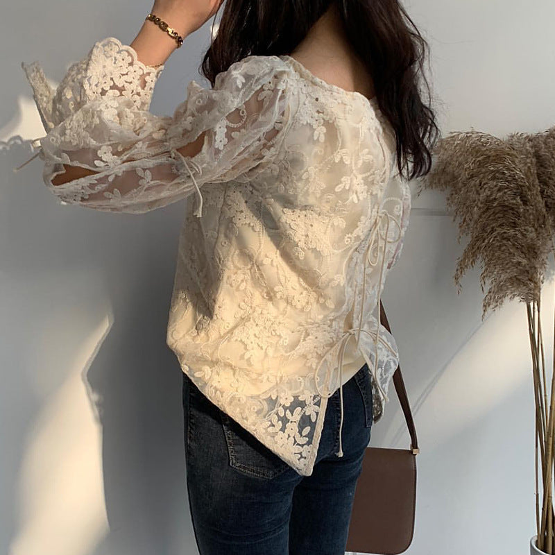 Western Lace Dream Top Country in My Heart