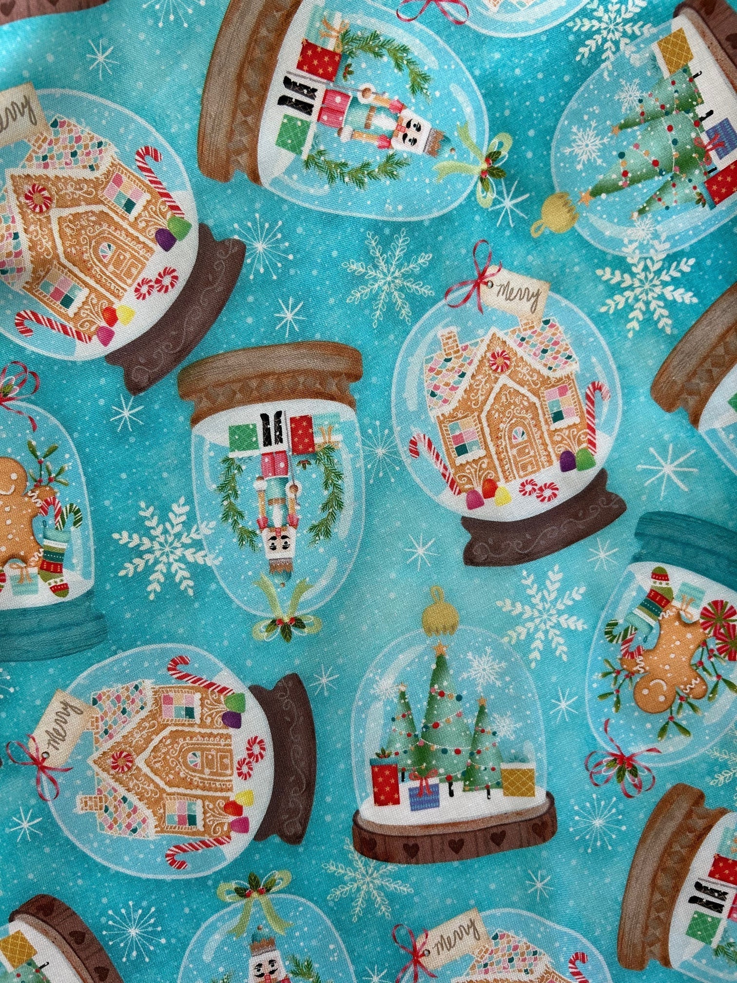 Snow Globes Skater Skirt Retrolicious