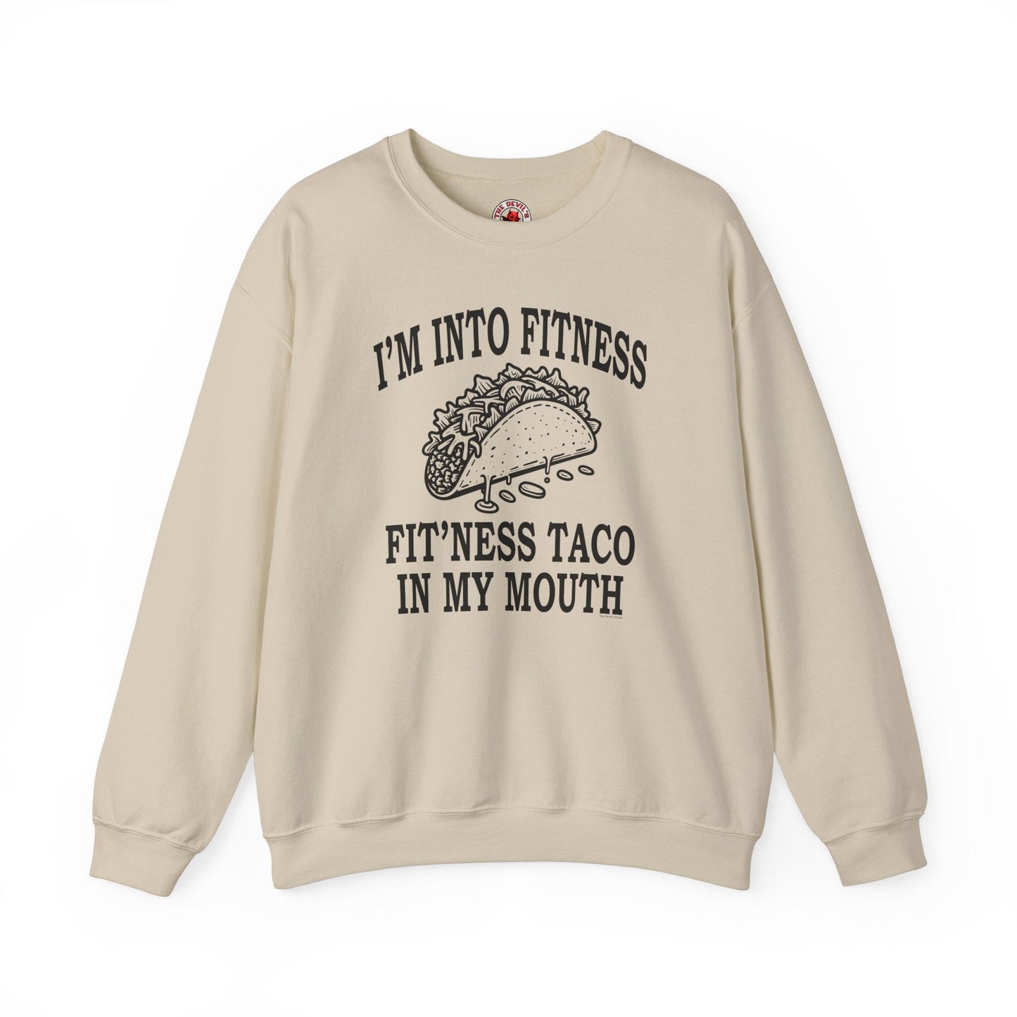 I'm Into Fitness Crewneck Sweatshirt The Devil's Pickle