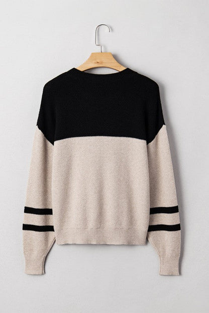 Colorblock Stripe Long Sleeve Sweater Shop Style & More | Fresh Looks, Everyday Deals & Free Shipping