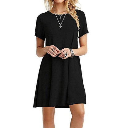 Cowgirl Chic Casual Short Sleeved Dress | Comfortable & Stylish Cowgirl Dress Country in My Heart