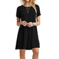 Cowgirl Chic Casual Short Sleeved Dress | Comfortable & Stylish Cowgirl Dress Country in My Heart