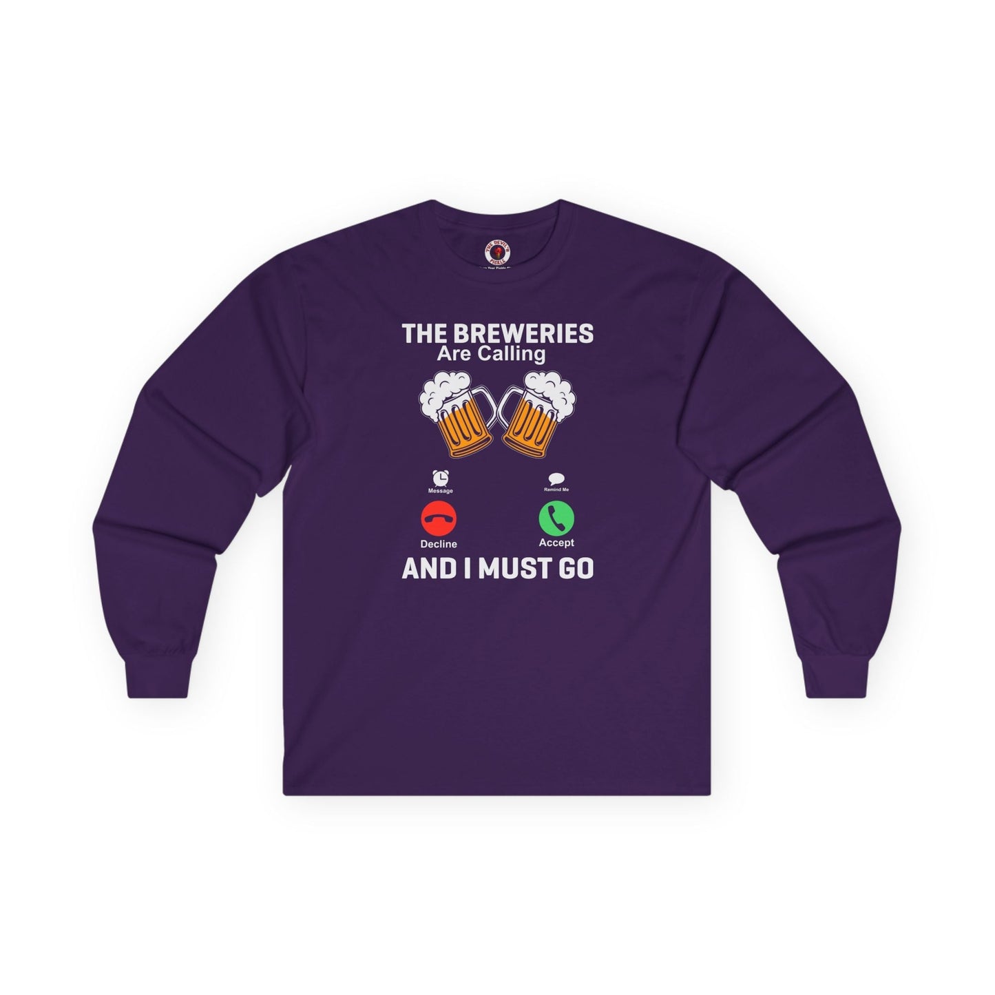 The Breweries Are Calling Long Sleeve Tee The Devil's Pickle