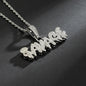 Men's Punk Classic Luxury with Synthetic Cubic Zirconiaia Pendant Hip Hop Gothic Cool Men's Necklace Fashion Jewelry Accessories Gift Jewelry NovaCart