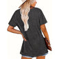 Retro Desert Highway T-Shirt - Casual Short Sleeve Tee Tops FitiqueFit