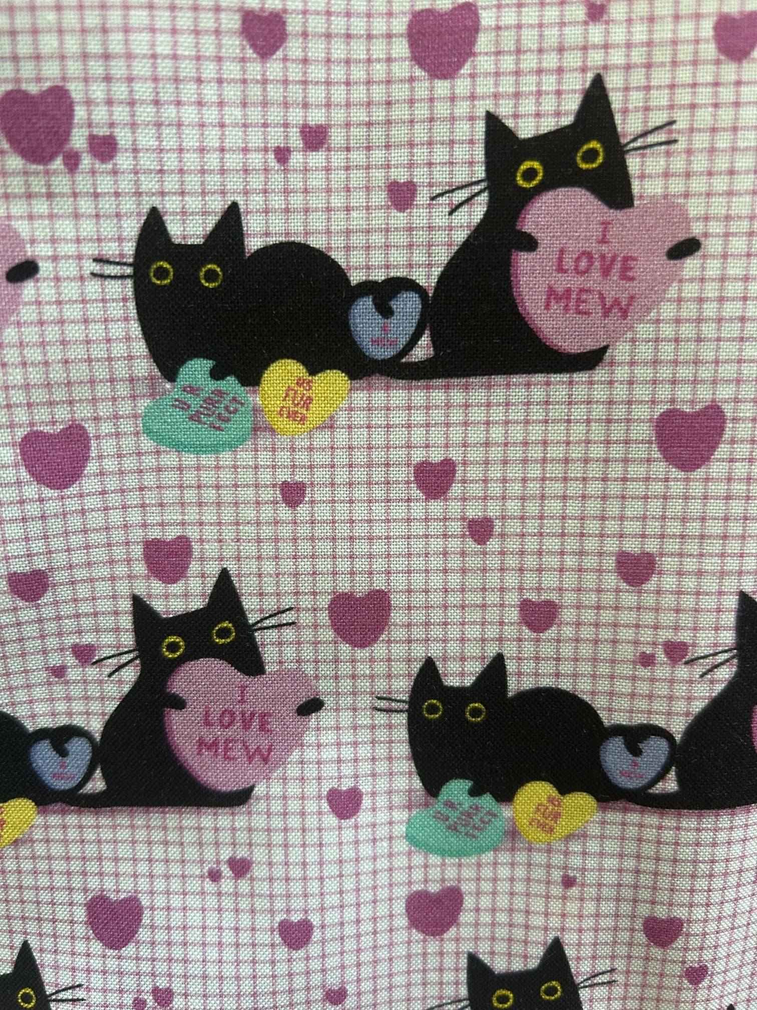 Pink Cats Skater Skirt Retrolicious