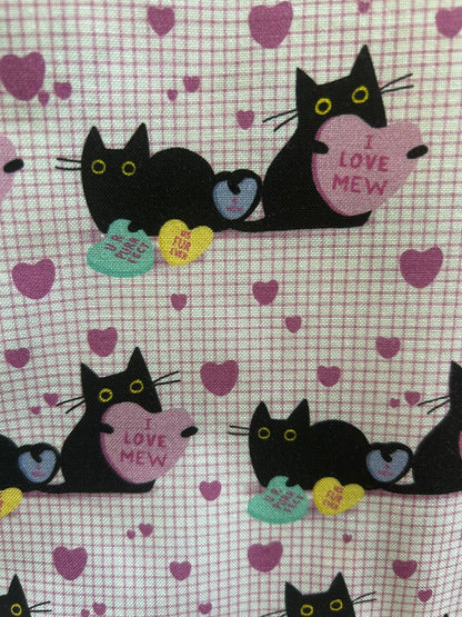 Pink Cats Skater Skirt Retrolicious