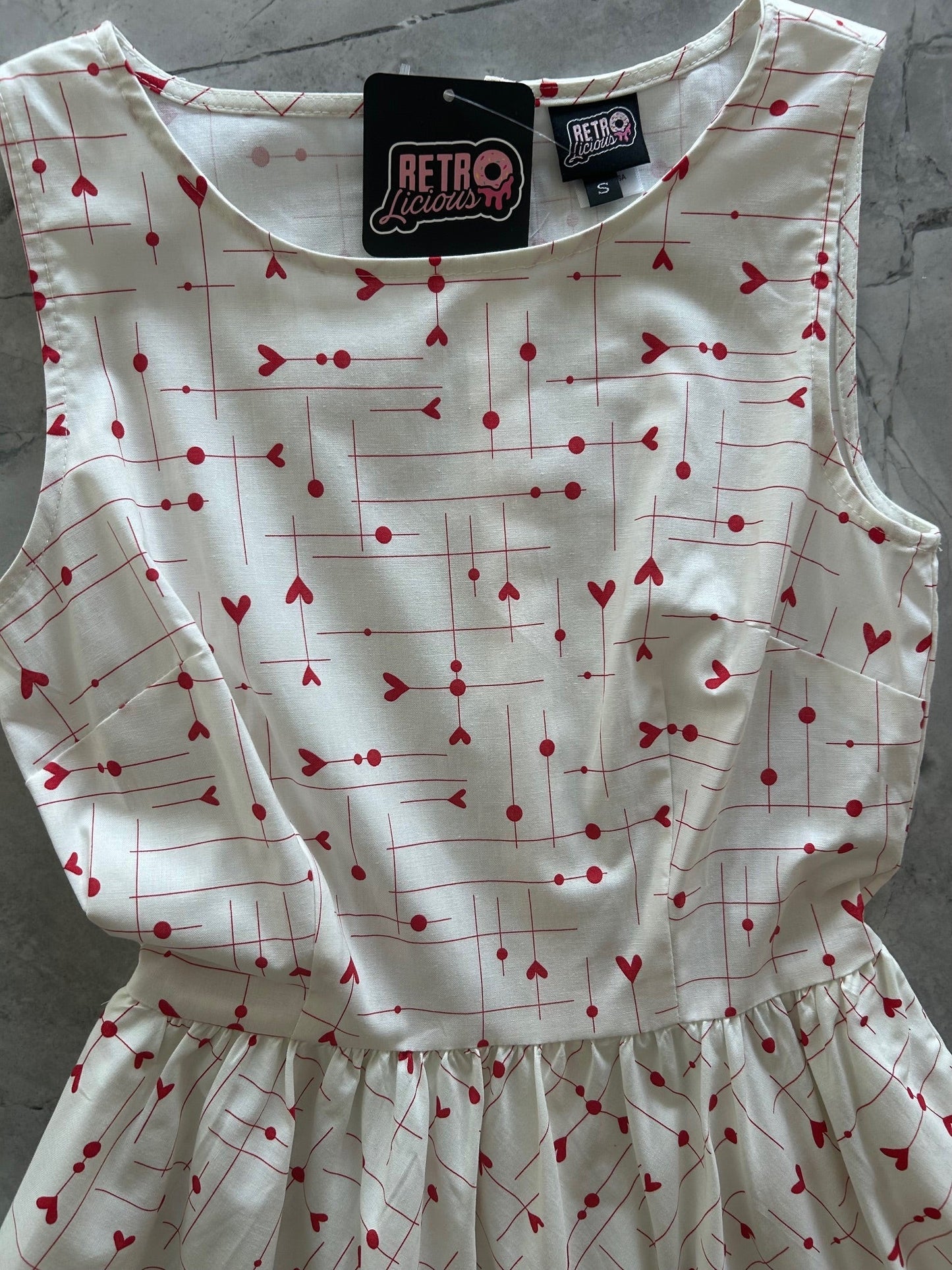 Be Mine Midi Dress Retrolicious