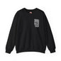 American Flag QR Code Crewneck Sweatshirt The Devil's Pickle