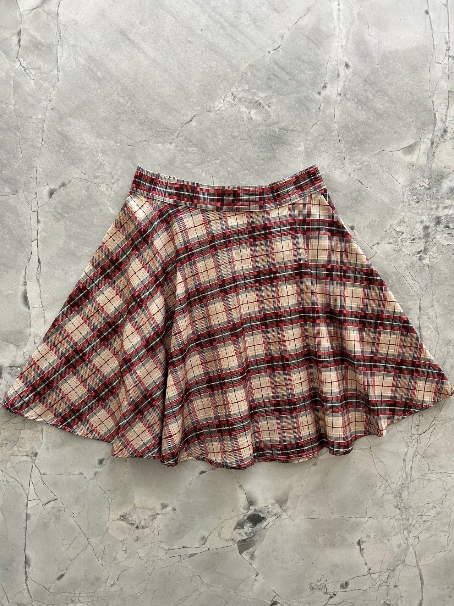 Plaid Skater Skirt Retrolicious