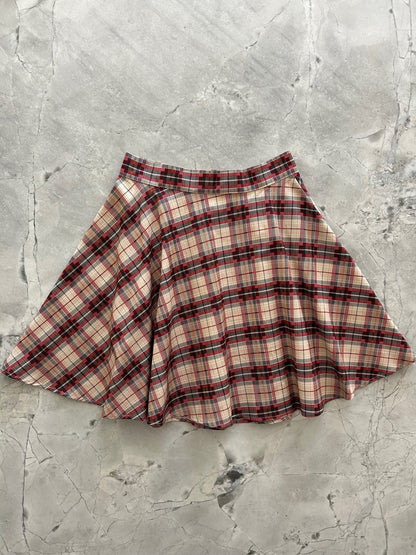 Plaid Skater Skirt Retrolicious