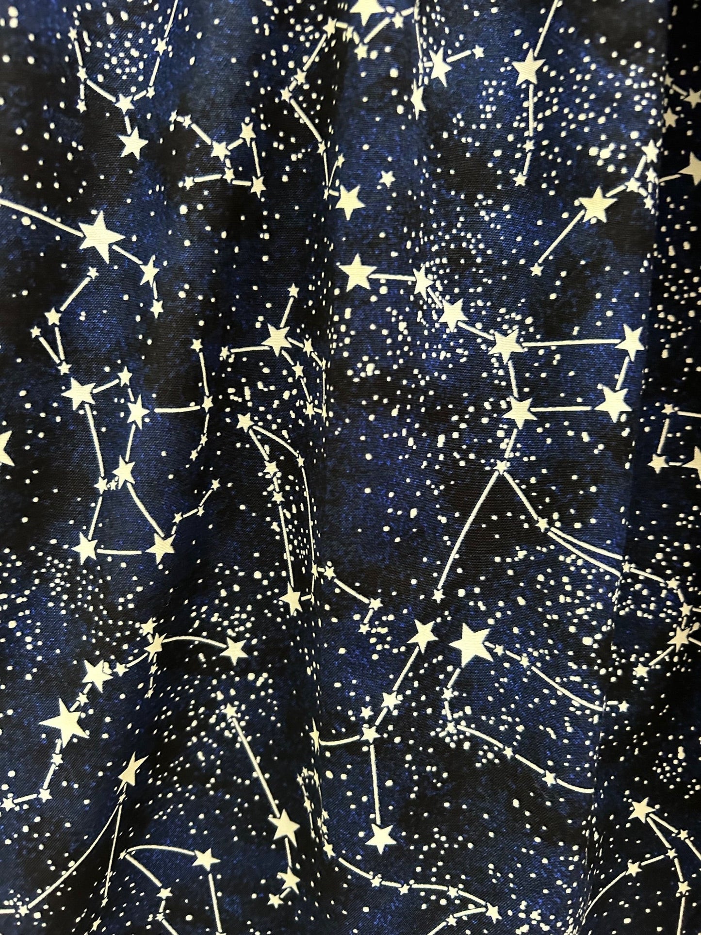 Glow in the Dark Constellations Fit & Flare Dress Retrolicious