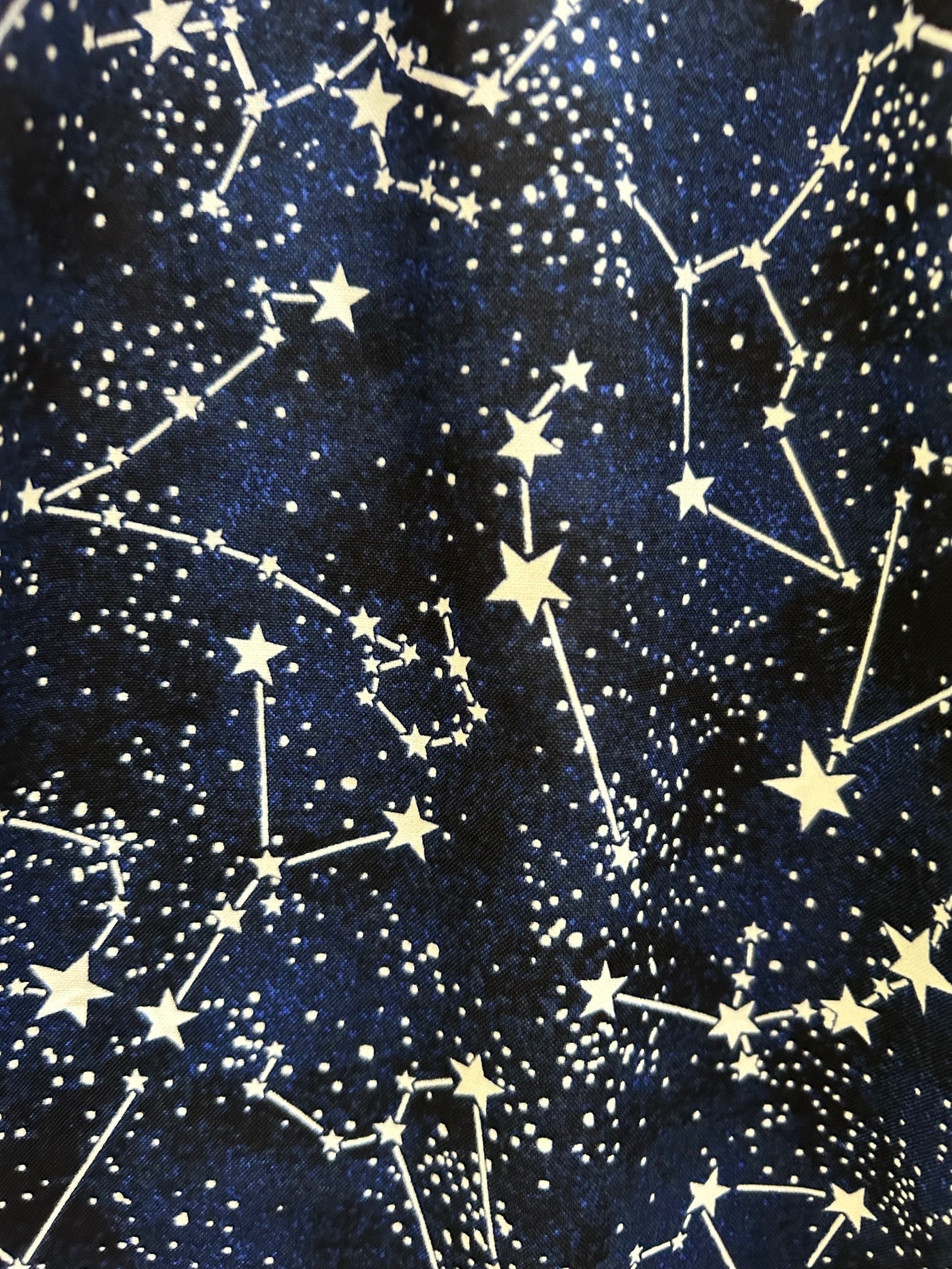 Glow in the Dark Constellations A-line Skirt Retrolicious