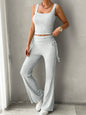 Devine Square Neck Tank and Drawstring Pants Set New Era Fashion LLc