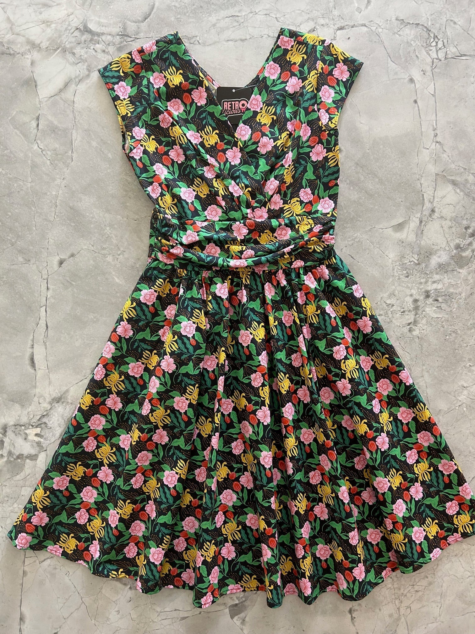Floral Greta Dress Retrolicious