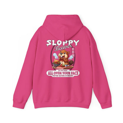 Sloppy Beaver BBQ Back Hooded Sweatshirt The Devil's Pickle
