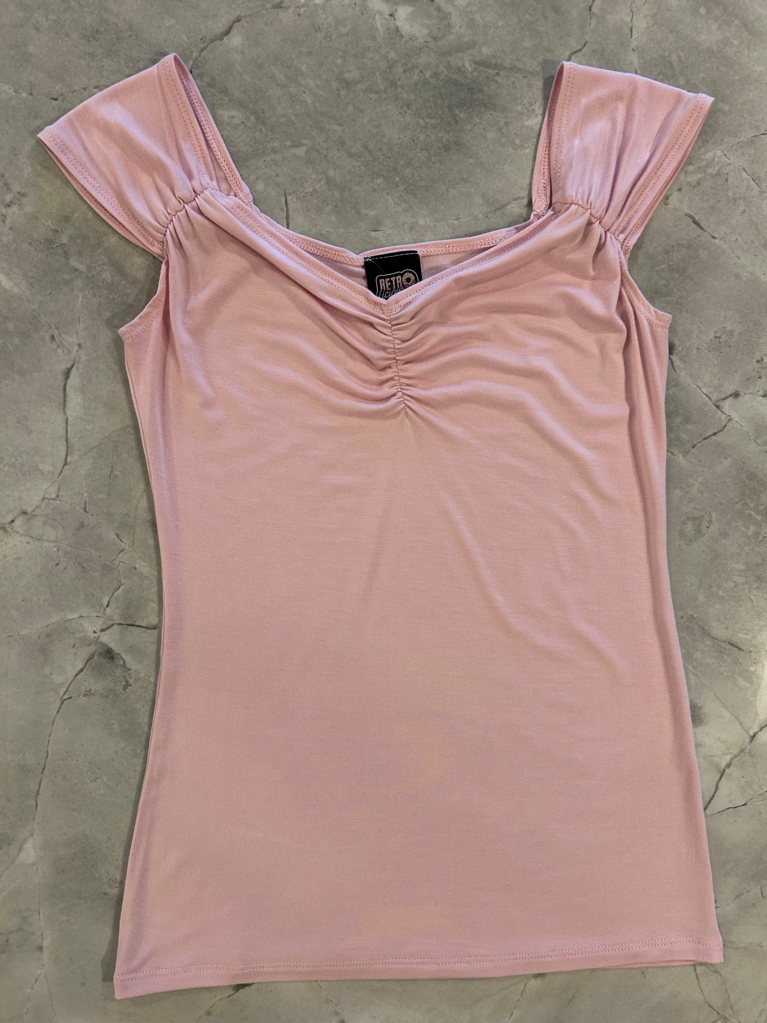 Isabel Top in Blush Retrolicious