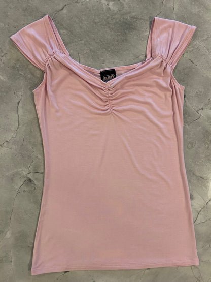 Isabel Top in Blush Retrolicious