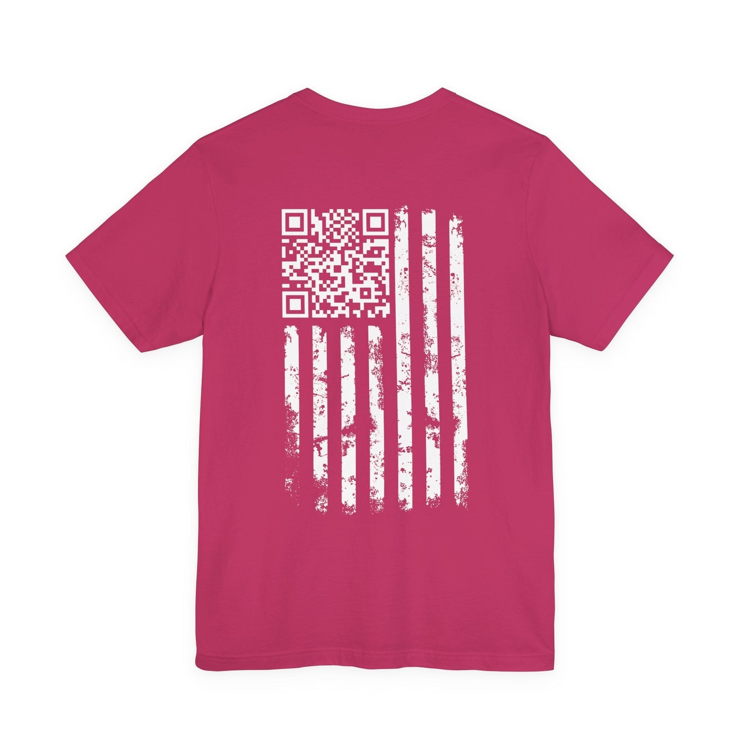 American Flag QR Code T-Shirt The Devil's Pickle