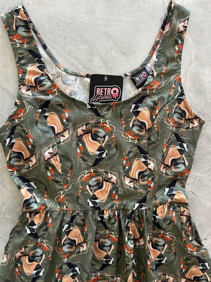 Badger Fit & Flare Dress Retrolicious