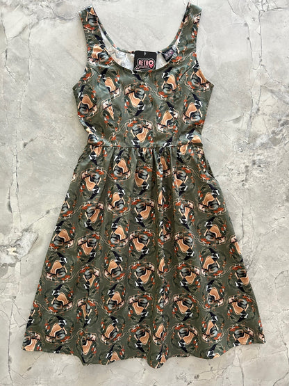 Badger Fit & Flare Dress Retrolicious