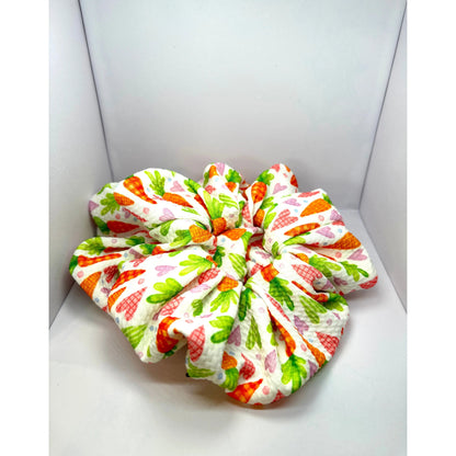 Heart Carrots Easter Bullet Scrunchie Enchanted Scrunch
