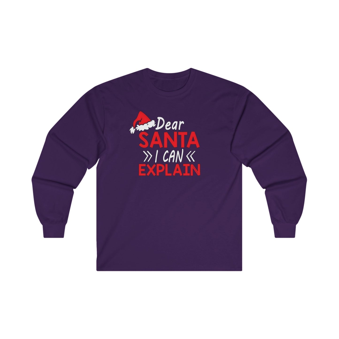 Dear Santa I Can Explain Long Sleeve Tee The Devil's Pickle