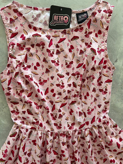 Toadstool Vintage Dress Retrolicious