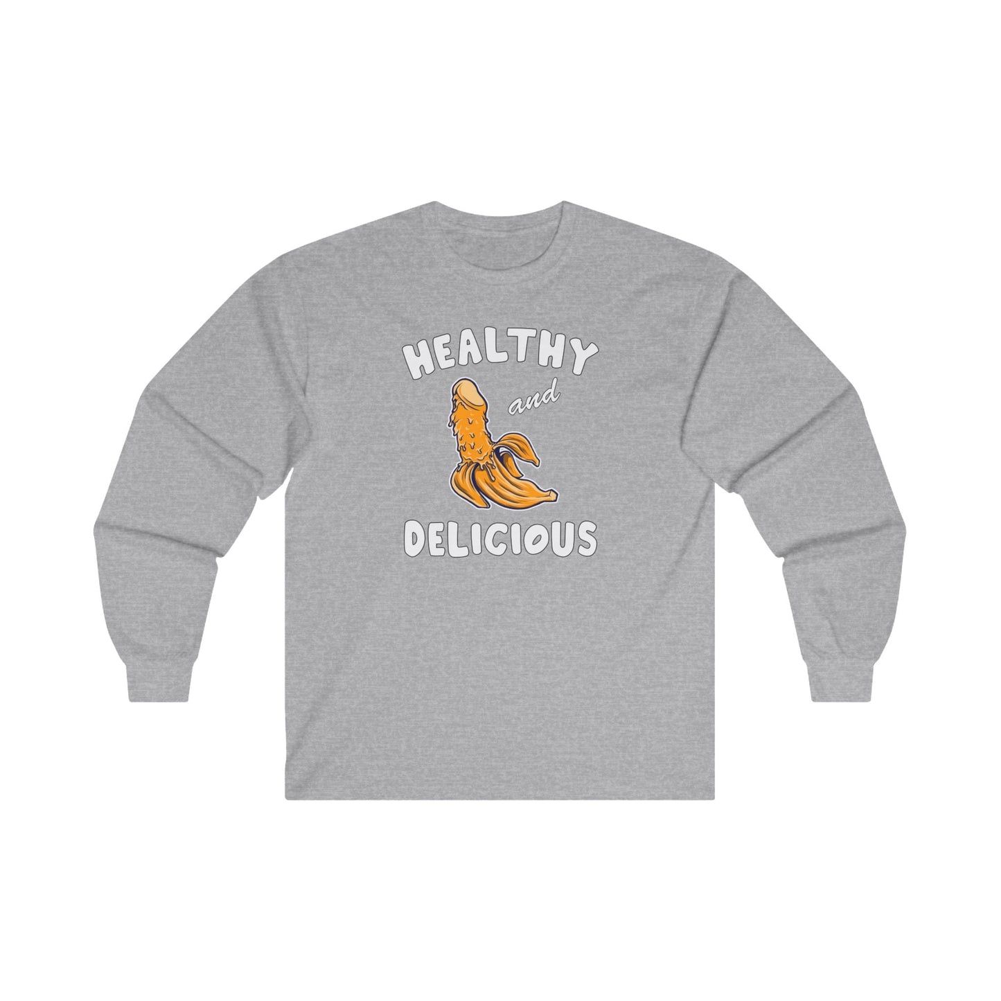 Healthy and Delicious Long Sleeve Tee The Devil's Pickle