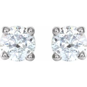 Sterling Silver 3/8 CTW Natural Diamond Earrings Ethereal Legacy Boutiques