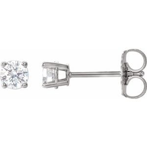 14K White 1/3 CTW Natural Diamond Earrings Ethereal Legacy Boutiques