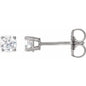 Sterling Silver 1/3 CTW Natural Diamond Earrings Ethereal Legacy Boutiques