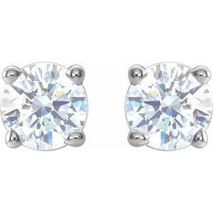 Platinum 1/3 CTW Natural Diamond Earrings Ethereal Legacy Boutiques