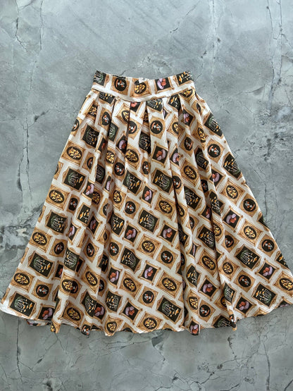 Mushrooms Doris Skirt Retrolicious