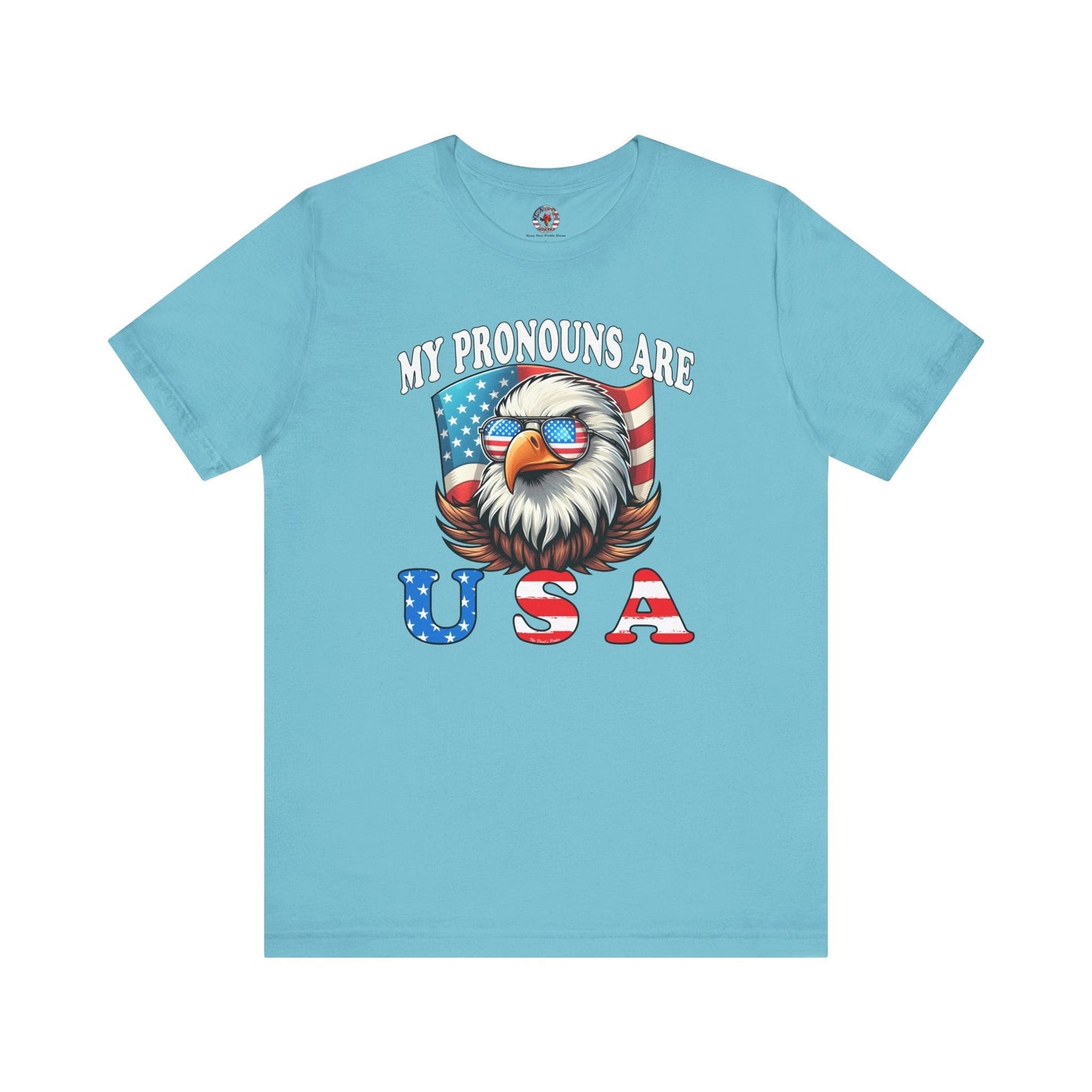 My Pronouns Are U.S.A T-Shirt The Devil's Pickle