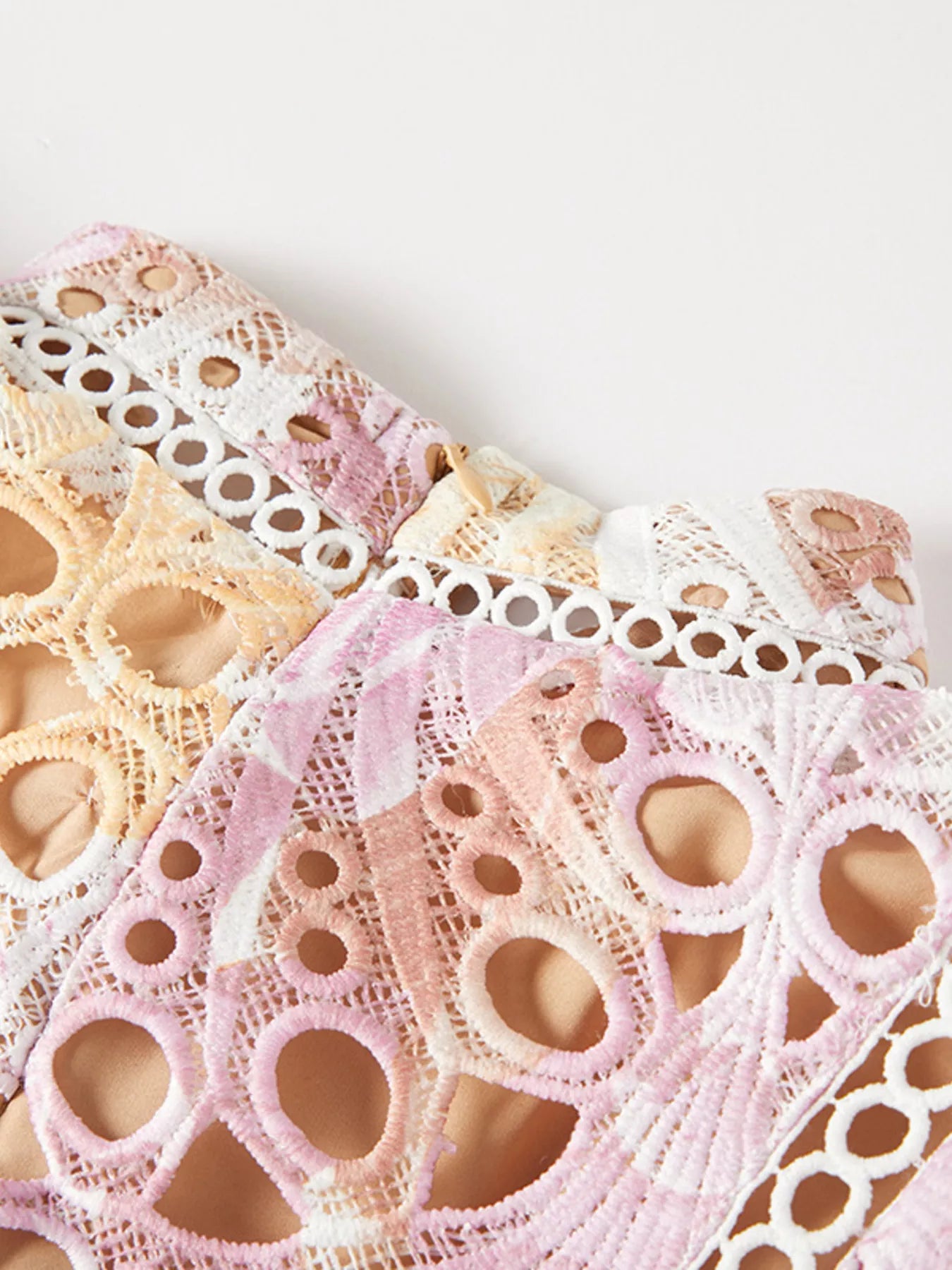 Floral Lace Detail Maxi Dress New Era Fashion LLc