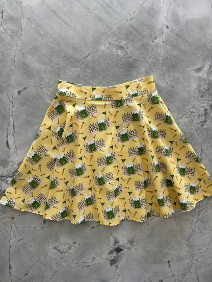 Garden Bunny Skater Skirt Retrolicious