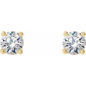 14K Yellow 1/4 CTW Natural Diamond Cocktail-Style Earrings Ethereal Legacy Boutiques