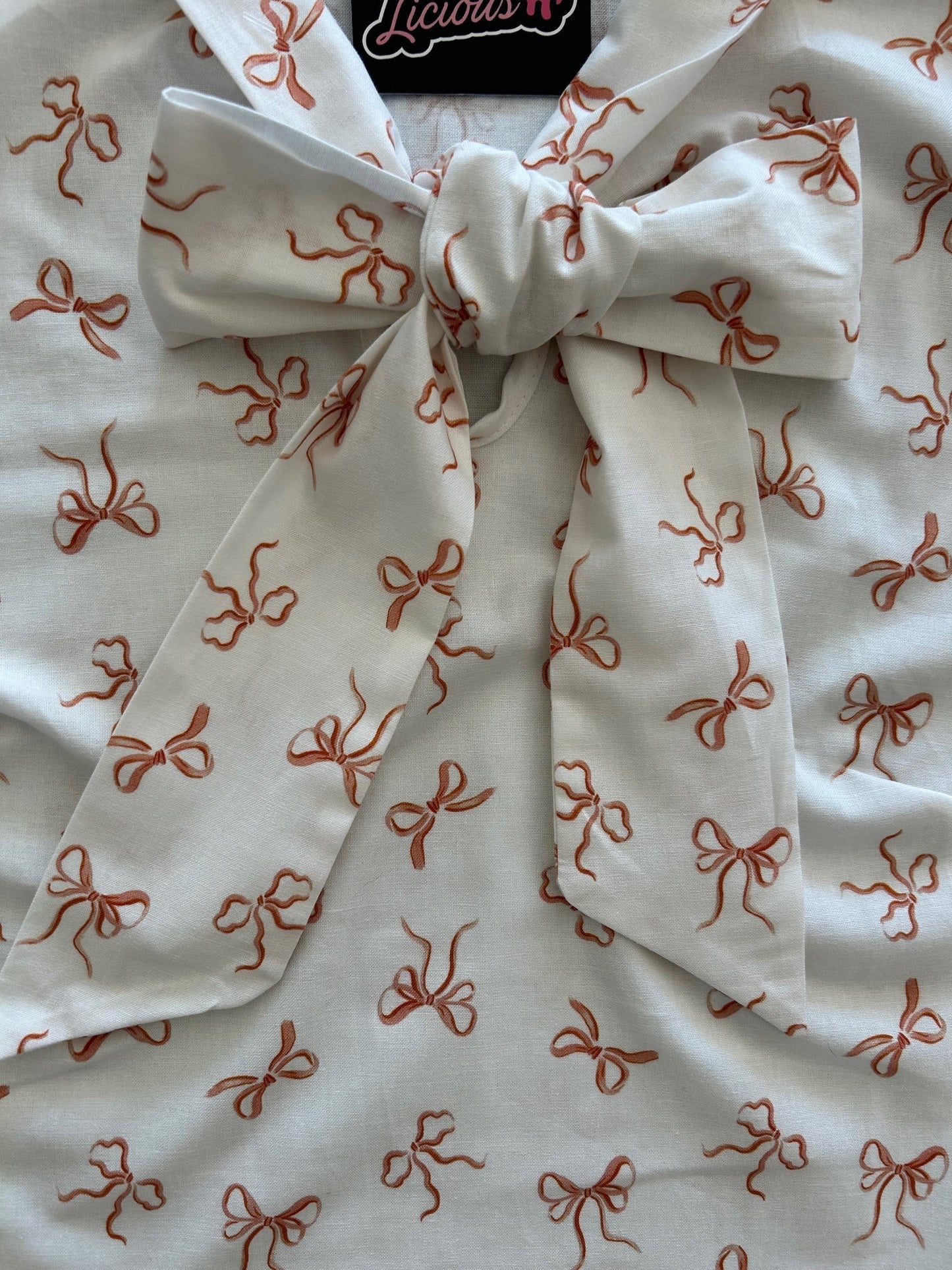 Pink Bows Bow Top Retrolicious