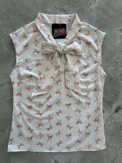 Pink Bows Bow Top Retrolicious
