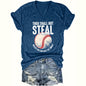 Thou Shall Not Steal Baseball Shirt for Women FitiqueFit