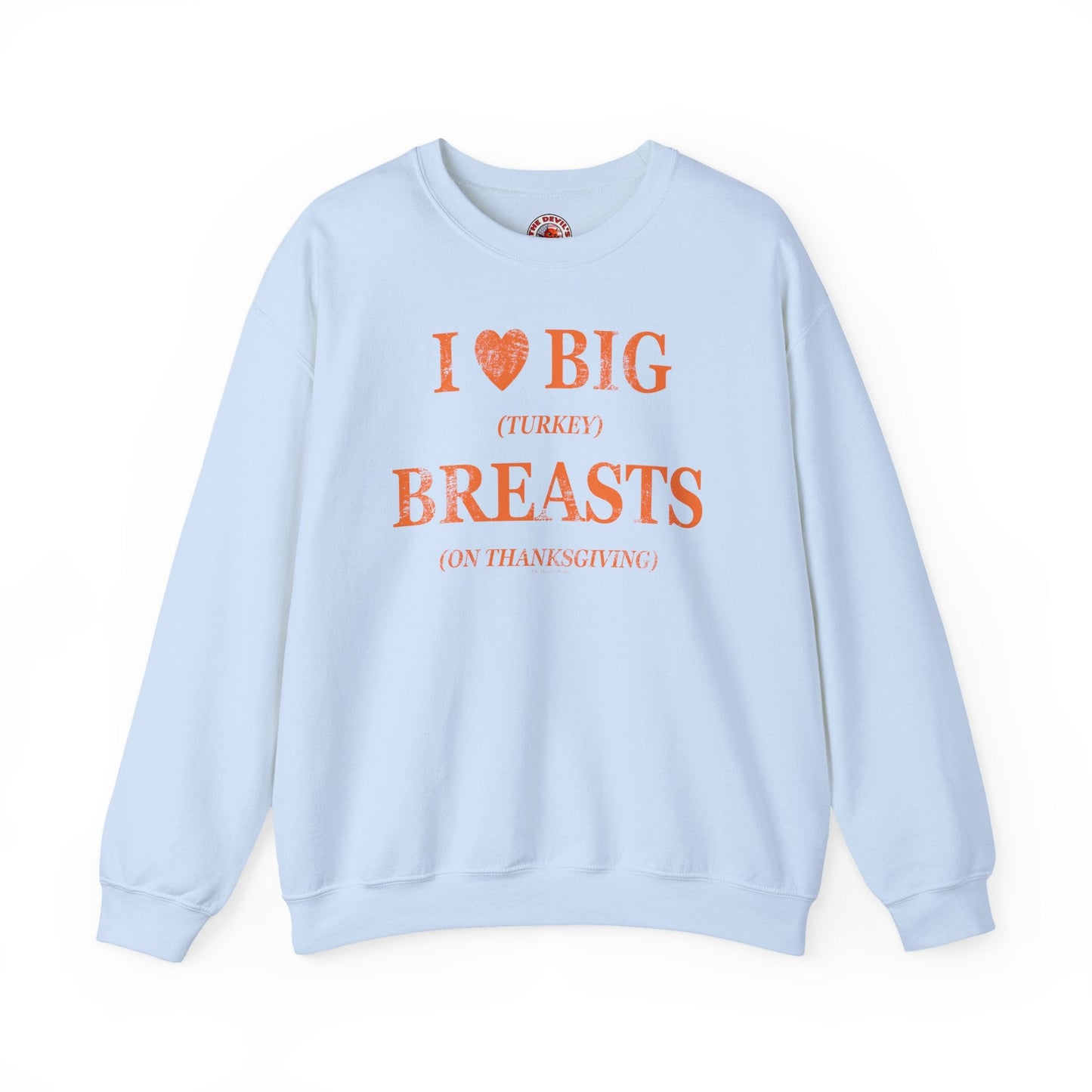 I Heart Big Breasts Crewneck Sweatshirt