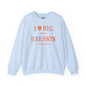 I Heart Big Breasts Crewneck Sweatshirt