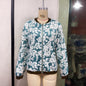 Casual Jacket Slim-fit Zipper Printed Jacket See size chart under “more details” The Fashion Celestial