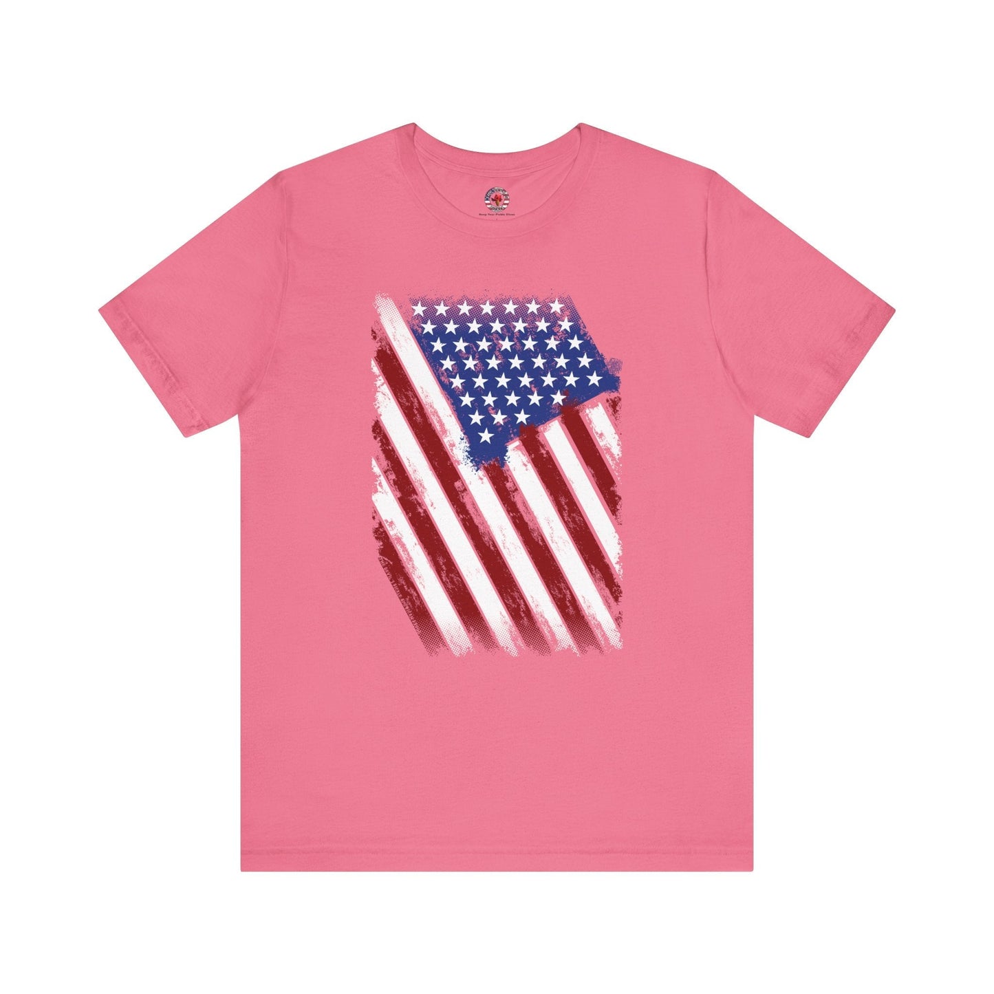 Distressed American Flag T-Shirt The Devil's Pickle